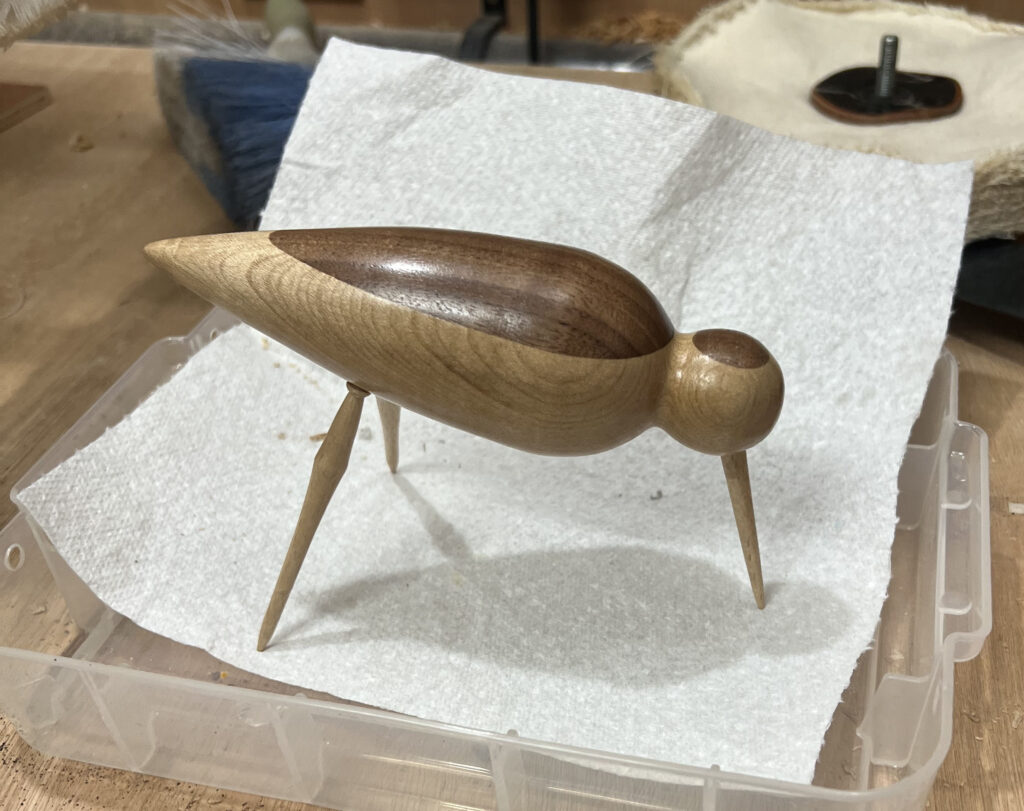 Woodturning Maker - Stylised Bird - Wader