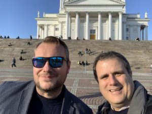 Jussi Mori and Paul Hunt - Helsinki Cathedral